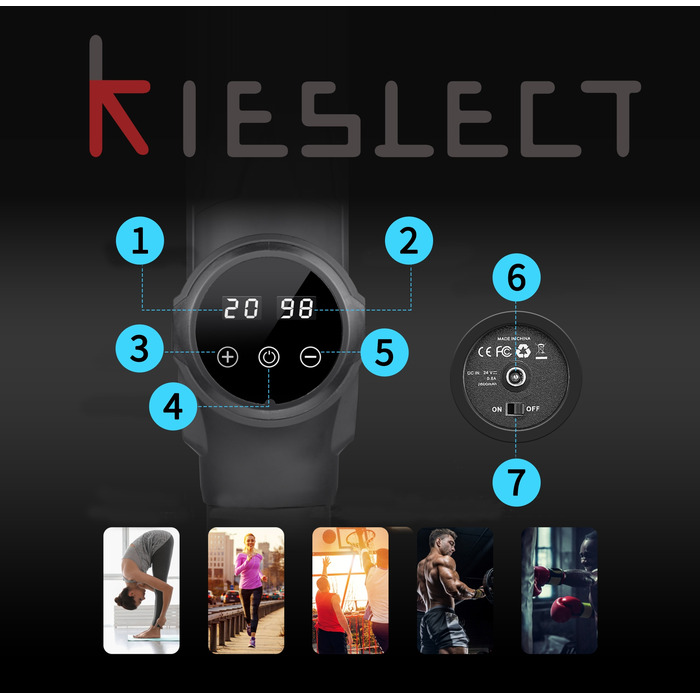 Масажер Kieslect KIEMG100
