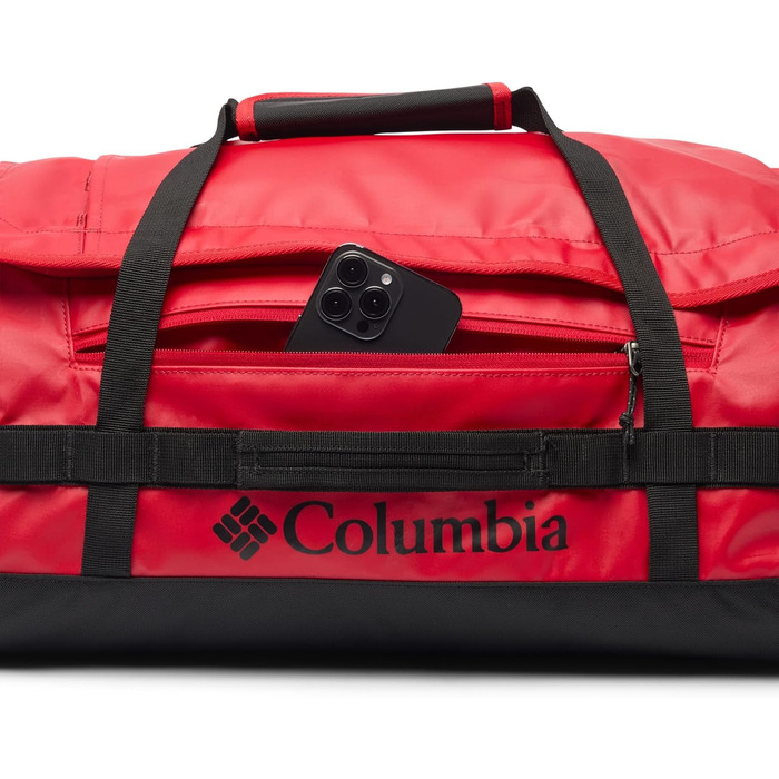 Унісекс сумка-дафл Columbia Landroamer 40L для подорожей та спорту, Mountain Red/Black