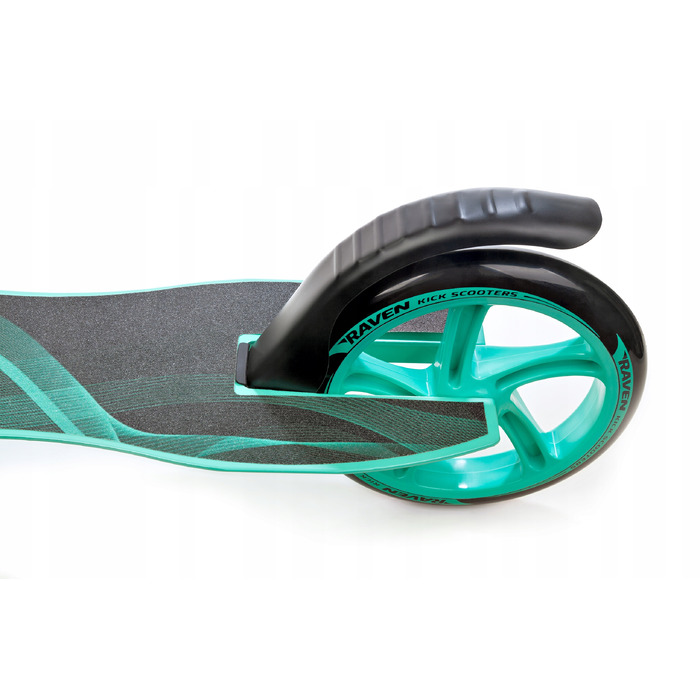 Самокат Raven Anabel Black/Mint, 200 мм, з гальмом