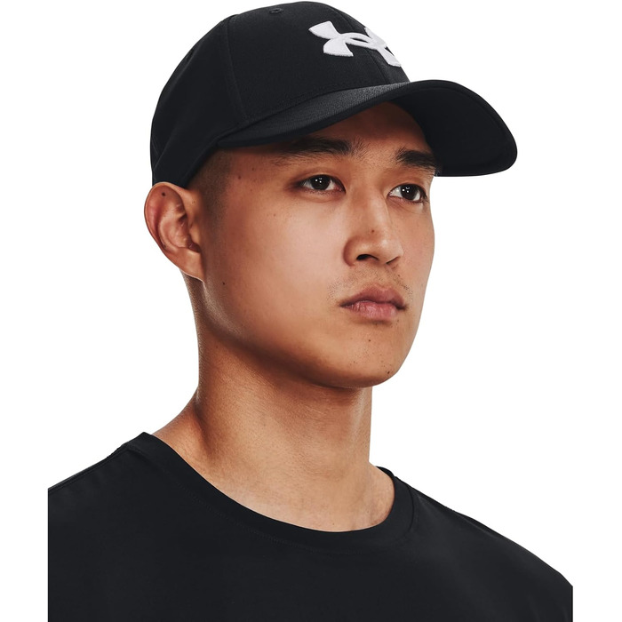 Чоловіча кепка Under Armour Blitzing Low STR чорно-біла, розмір L/XL