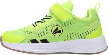 Дитячі кросівки JAKO J-TF Play Ev (38 EU, неоновий жовтий, чорний)