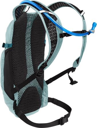 Жіночий велорюкзак CamelBak Lobo 9, гідратор 2 л, чорний, з тримачем для шолома та магнітною фіксацією трубки