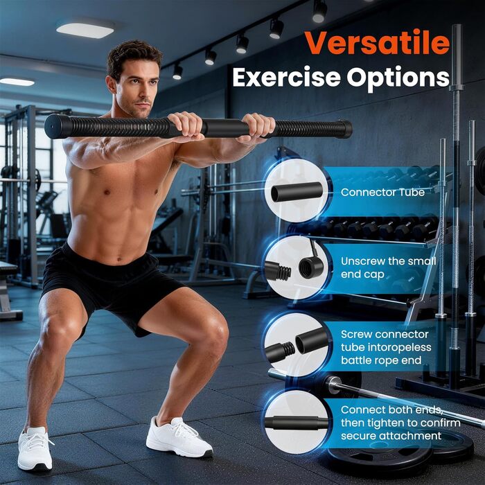 Скакалка Relife 2-в-1 для фітнесу: бездротова та з мотузкою для дому, схуднення, зміцнення тіла