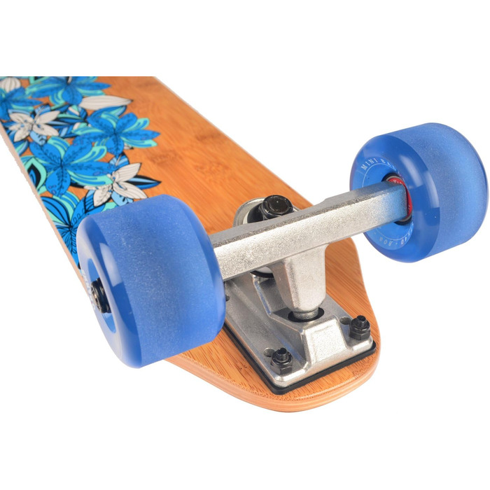Скейтборд JUCKER HAWAII KAPUA Woodyboard, міський круїзер з дерева, для дітей і дорослих, міні-лонгборд, повністю зібраний