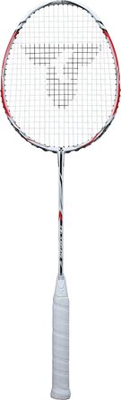 Бадмінтонна ракетка Talbot Torro Isoforce 411.3 Lite, біло-сріблясто-червона, розмір M