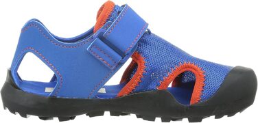 Кросівки для фітнесу adidas Captain Toey K, унісекс, 39 1/3 EU, блакитний, чорний, помаранчевий