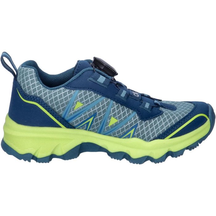 Дитячі трекінгові черевики CMP AKSA FITGO Fast (31 EU, Bluesteel Lime)