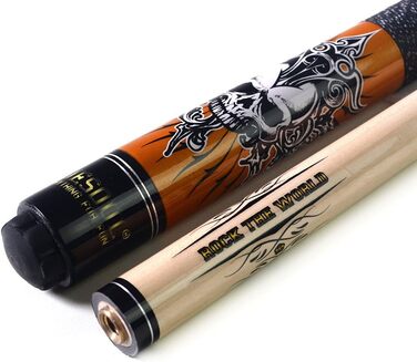 Набір для більярду CUESOUL Rockin Series 57 '21 з кевларовим захистом та рушником (Помаранчевий)