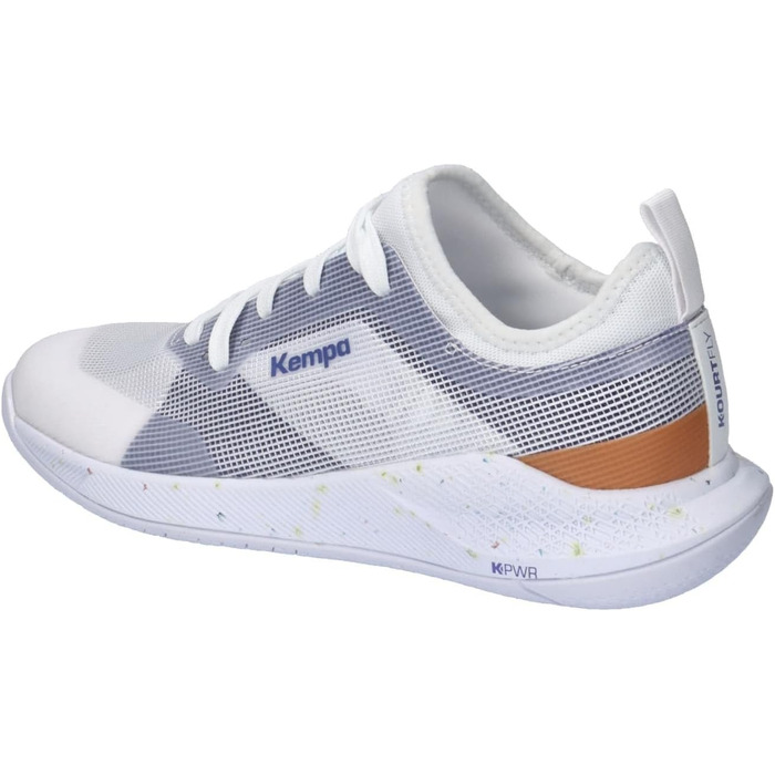 Жіночі кросівки Kempa Kourtfly WSport біло-фіолетові (44.5 EU)