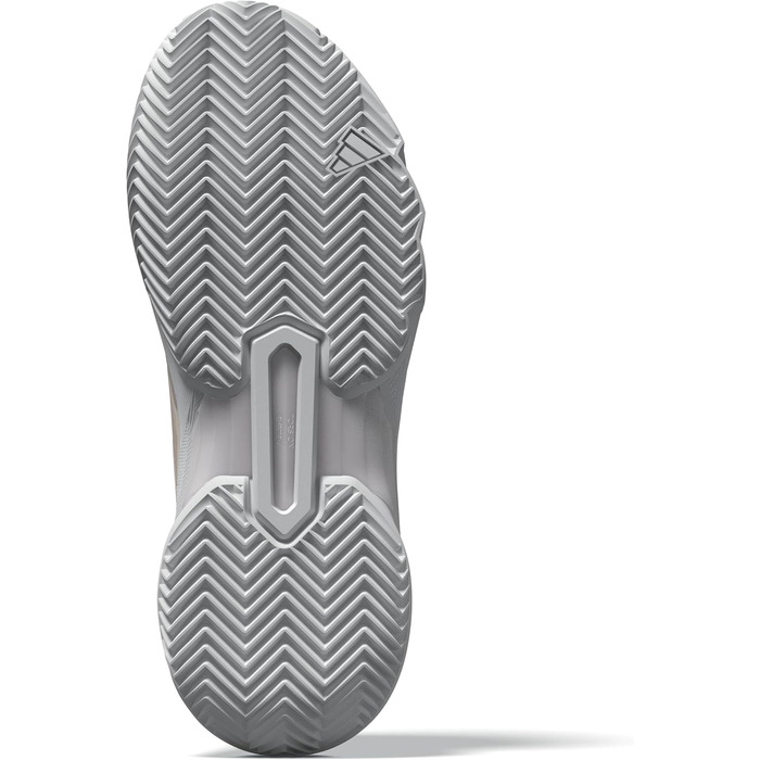 Жіночі тенісні кросівки adidas CourtJam Control 3 для глини (44 EU, Wonder Quartz Wonder Quartz Crystal White)