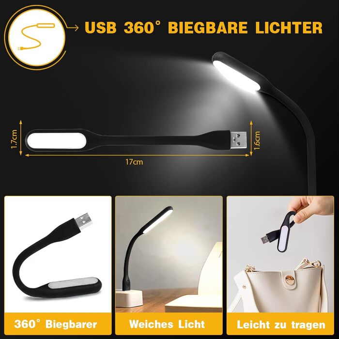 Ліхтар LED BEYSTE 1000000 Люмен, Тактичний ліхтар USB, Водостійкий, Чорний