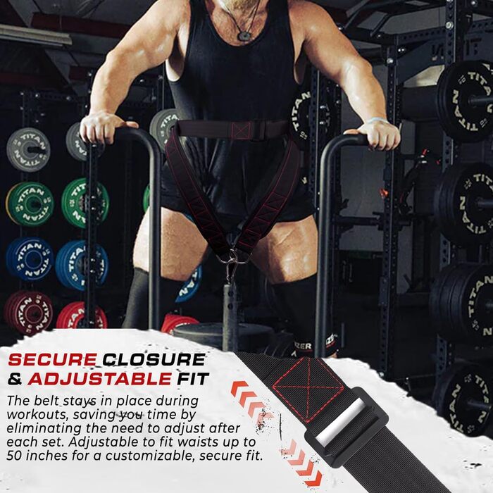 Пояс для присідань TAVIEW з кріпленням до стелажа, для важкої атлетики та пауерліфтингу - підтримка спини, низький профіль, м'яка підкладка на стегнах та передній поверхні, надійна застібка, міцний, зелений (чорний & червоний)