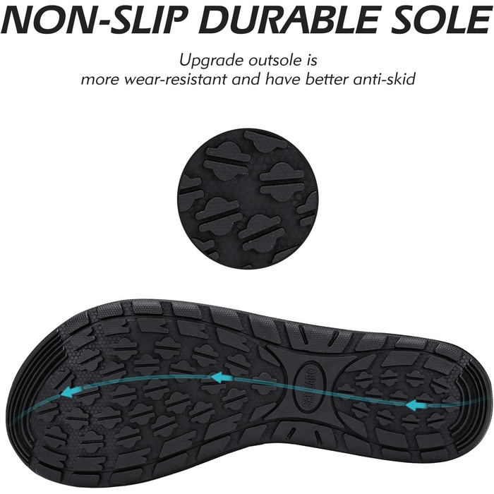 Чоловічі та жіночі аквашузи SAGUARO для плавання та відпочинку на природі, швидковисихаючі, розмір 37-47 EU, в клітинку