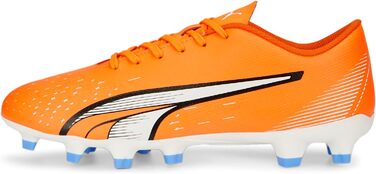 Жіночі футбольні бутси PUMA Ultra Play FG/AG, розмір 40 EU, кольори: Ultra Orange, Puma White, Blue Glimmer