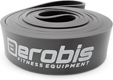 Аеробіс® Powerbands - Гумки для силових тренувань | Набір 4 шт. | До 200 кг опору | Без латексу