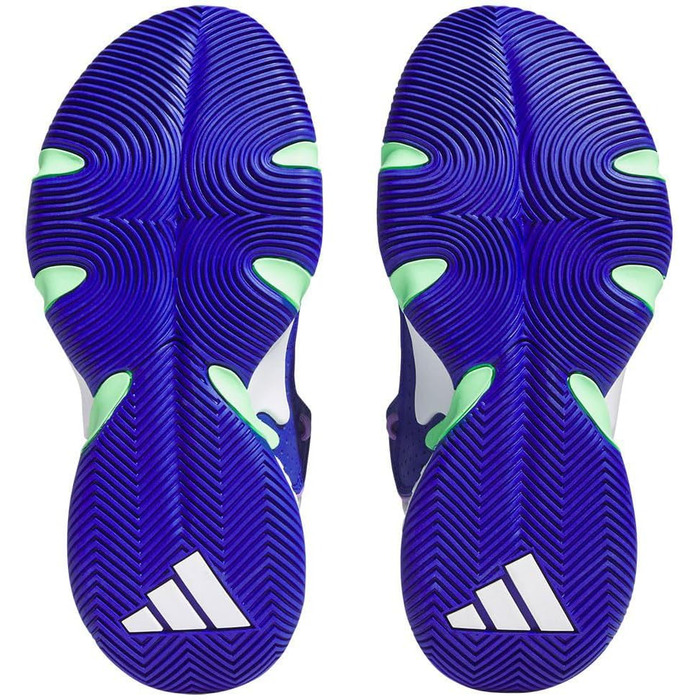 Кросівки баскетбольні adidas Trae Unlimited (34 EU, сірий, білий, синій)