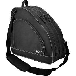 Сумка для ковзанів Wolt | Сумка для роликів та інлайнів | Зручна та стильна сумка на плече для дітей та дорослих, чорна