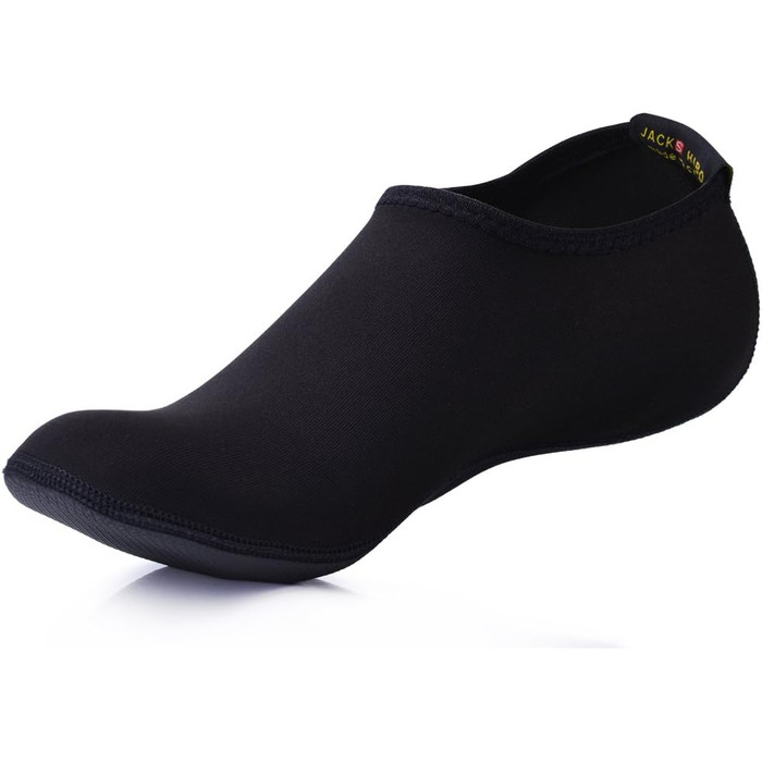 Шкарпетки-кальсони для плавання JackShibo: чоловічі та жіночі, чорні, 37/38 EU