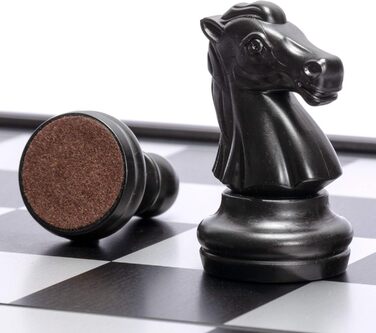 Набір для подорожей 2 в 1: шахи та шашки з магнітами - 31.8 см