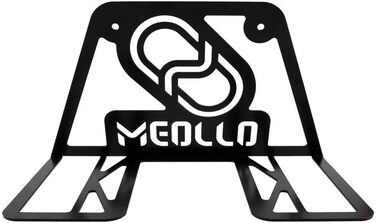 MEOLLO настінне кріплення для ракеток для настільного тенісу, 100% сталь, чорне