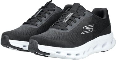 Чоловічі кросівки Skechers Go Walk Glide-Step 2.0 Vic - чорний текстиль з білим кантом (42 EU)