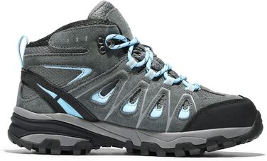 Черевики для трекінгу та хайкінгу NORTIV 8 Adventurer для жінок - дихаючі, зручні (41.5 EU, широка колодка, сірий, блакитний)