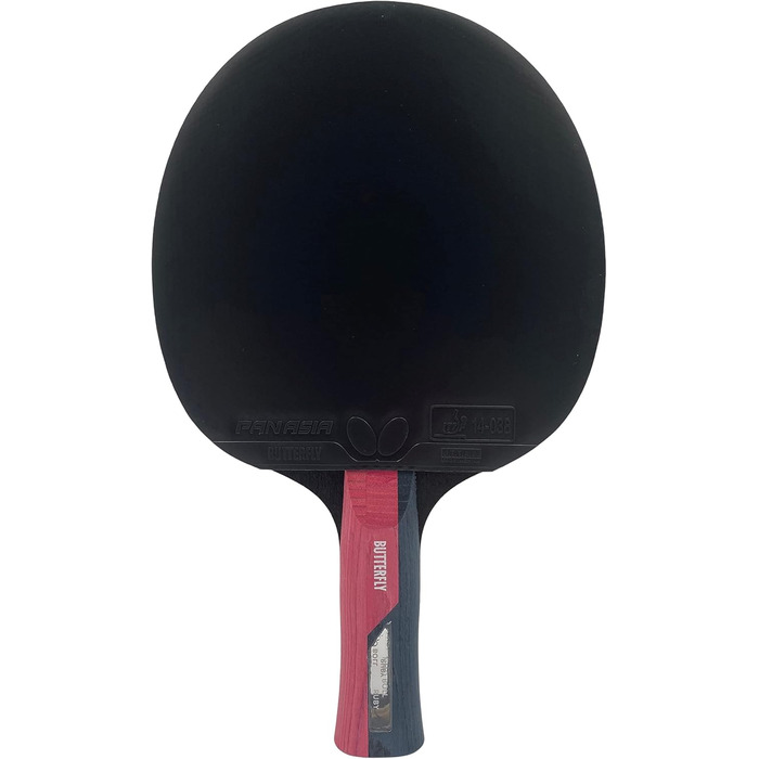 Тенісна ракетка Butterfly Timo Boll Black/Ruby Red для настільного тенісу, рубіново-червона