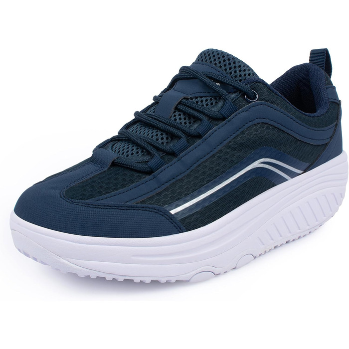 Зручні шкарпетки Aerosoft Walker з пам'яттю форми, для жінок та чоловіків, знімні устілки (Морський, 42 EU)