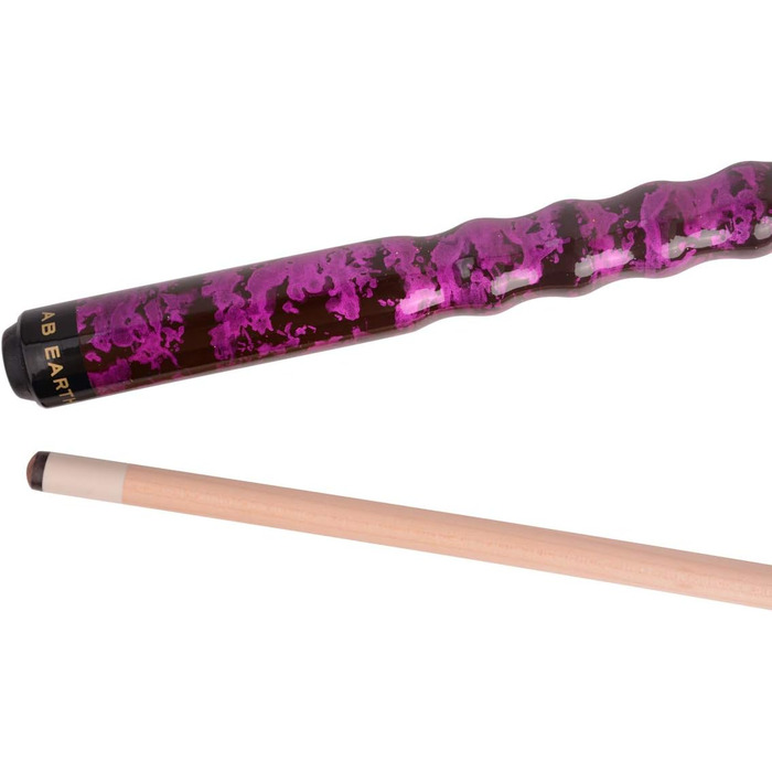 Кий для більярду AB Earth 58'' з канадського клену, ергономічний дизайн, наконечник 13mm, вага 18 oz, Violett