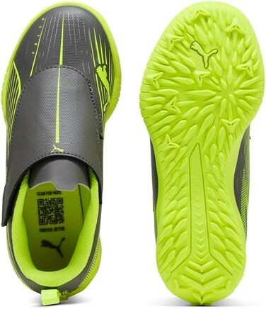 Дитячі футбольні бутси PUMA Ultra 5 Play V Tt Jr (28 EU, Сірий)