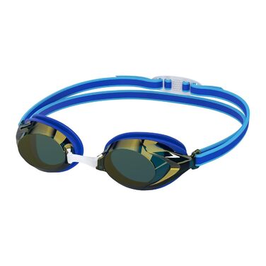 Окуляри для плавання Speedo Vanquisher 3.0 дзеркальні унісекс дитячі, Cobalt Pop
