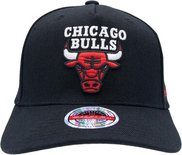 Кепка Mitchell & Ness NBA Classic Red Eazy Snapback з логотипом Bulls, червона, регульована
