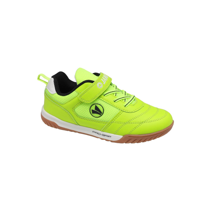 Дитячі унісекс кросівки для залу Jako J-sh Winger Ev, Neon Yellow/Jet Black, розмір 30 EU