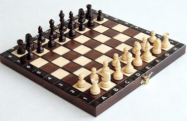 3-в-1 Шахи, Нарди, Шашки Master of Chess | Дорожній набір 26 см | Ручна робота для дітей і дорослих