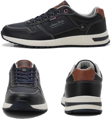 ARRIGO BELLO Кросівки чоловічі: спортивні, для відпочинку, робочі, Outdoor, легкі, для ходьби, розмір 41-46 (D, синій)