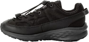 Кросівки Jack Wolfskin Villi Sneaker Low K чорного кольору для дітей (28 EU)