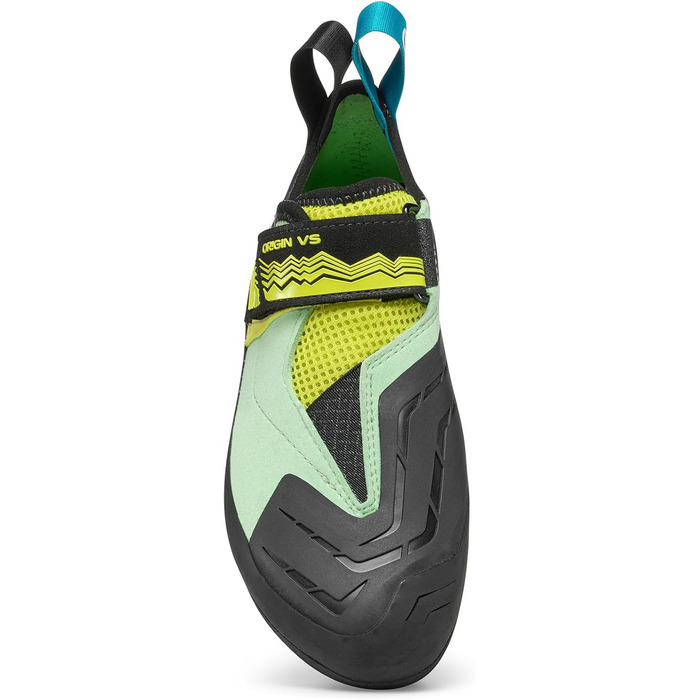 Жіночі скелелазні туфлі Scarpa Origin VS для боулдерингу, 41 EU, пастельно-зелений лайм