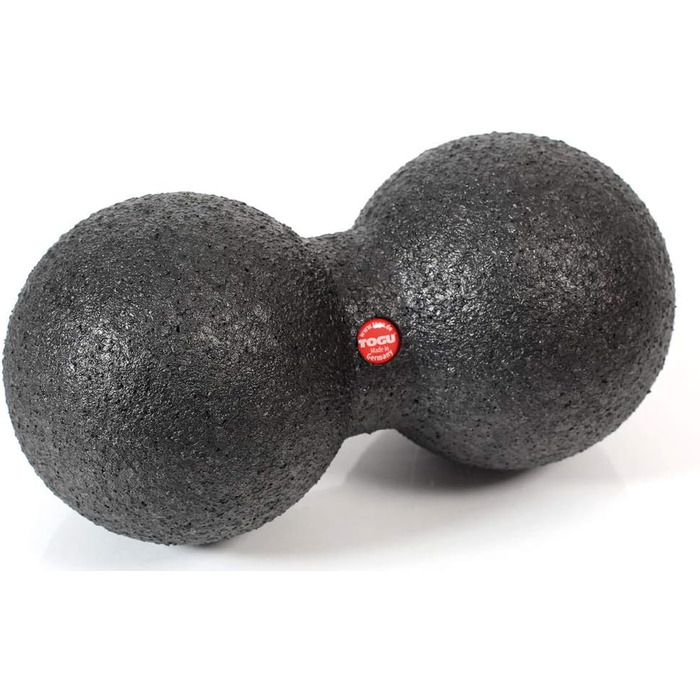 Масажний м'яч Togu Blackroll DuoBall 12 см, чорний