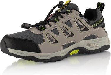 Водонепроникні трекінгові черевики для жінок та чоловіків, Trail Running, сіро-зелені (40 EU)
