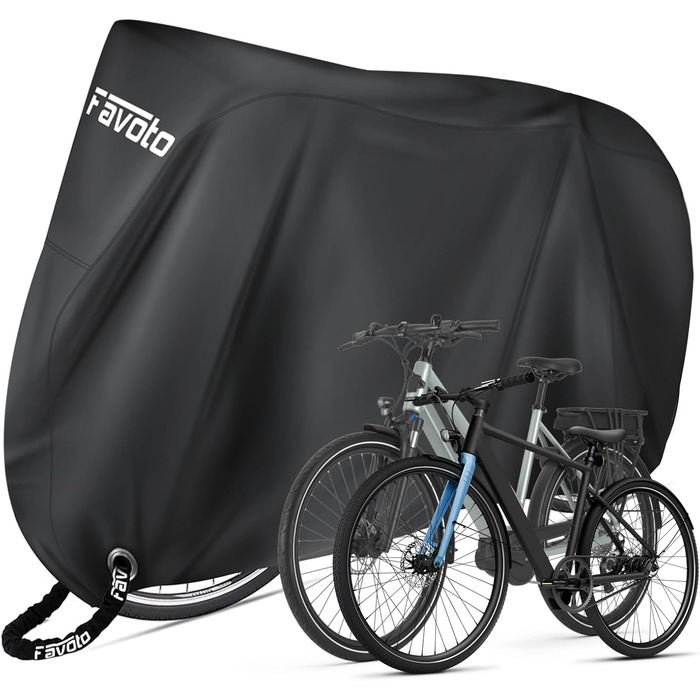 Водонепроникна накидка для велосипеда Favoto - захист від пилу, сонця та подряпин (200x70x110см)