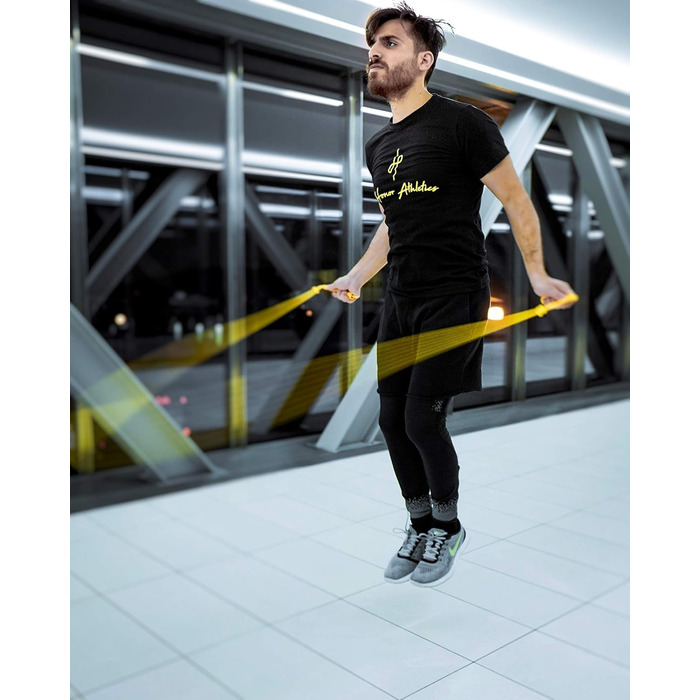 Швидкісна скакалка HONOR ATHLETICS для фітнесу, боксу та MMA, регульована до 3 м, ідеальна для Double Unders
