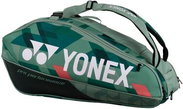 Сумка для ракеток YONEX Pro на 10 штук, зелено-оранжева