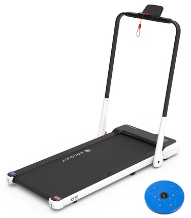 Складана домашня бігова доріжка Halo-Fit X150 з додатком, макс. вага 110 кг, швидкість до 12 км/год