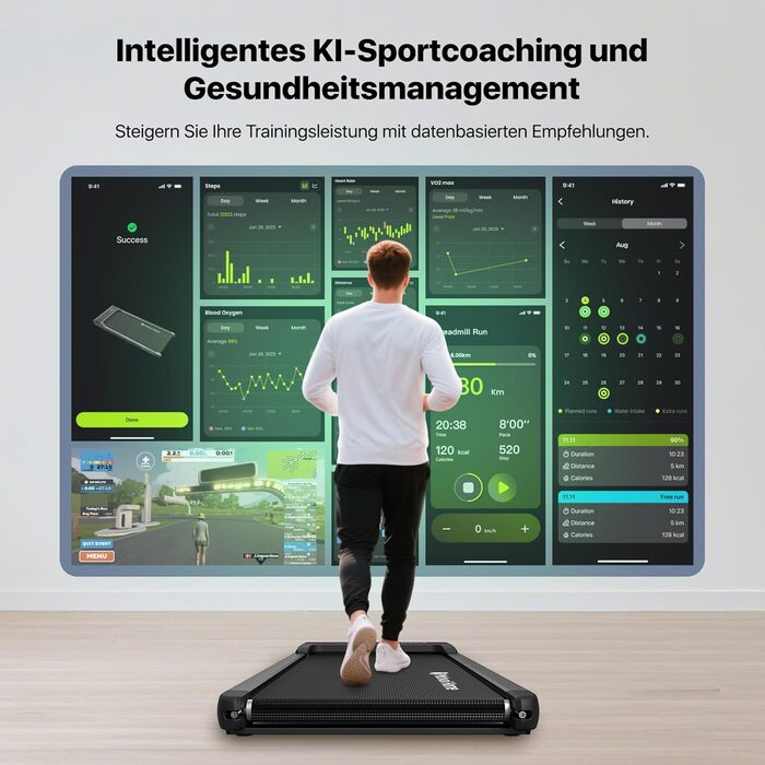 Walking Pad Fit: Компактний біговий тренажер для дому та офісу від Mobvoi (TicSports)