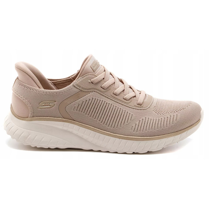 Жіночі кросівки Skechers BOBS Squad Chaos-Current Muse (117497NTGD), бежеві, розмір 39