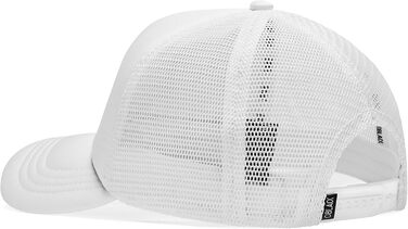 Чоловіча бейсболка-тракер Oblack Classic Total Black, універсальний розмір, біла