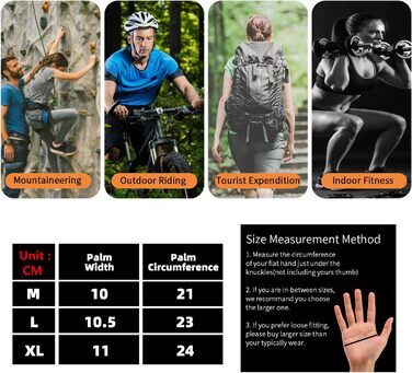 Велосипедні рукавички West Biking для чоловіків та жінок - дихаючі, безпальцеві, з неслизьким покриттям, для MTB, шосе та альпінізму, розмір XL