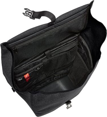 Велосумка Vaude Recycle Commute Single 20 л, водонепроникна, чорна, для заднього багажника, Німеччина