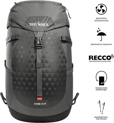 Жіночий рюкзак Tatonka Storm 23 з системою Recco, 23 л