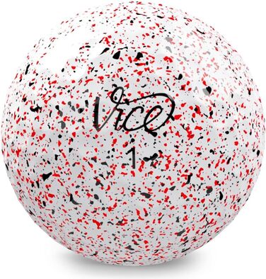 Гольф-м'ячі Vice Pro Soft 2020, 12 шт., 3-шарові, уретан, м'які, стабільний політ, неон лайм/червоні, для амбітних гравців